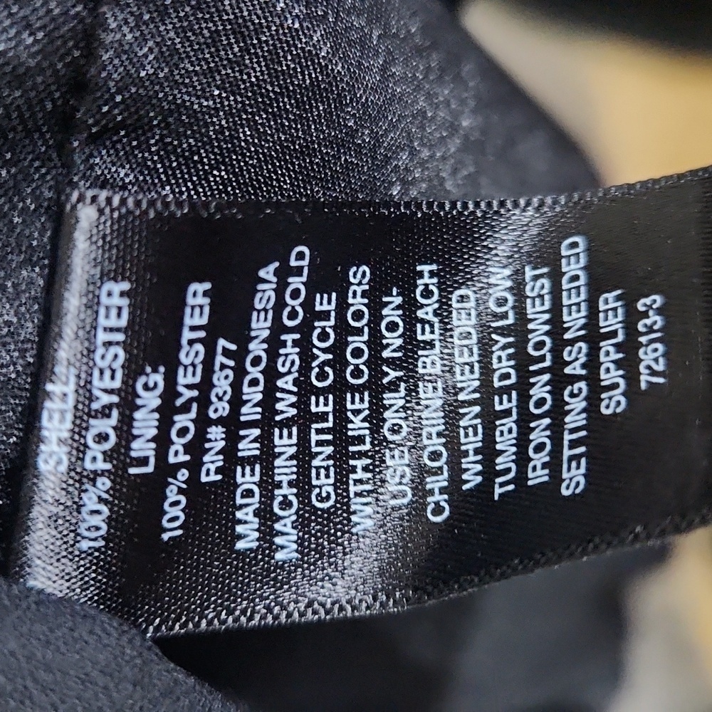Worthington SZ 12 Black/White Dress - Picture 12 of 12